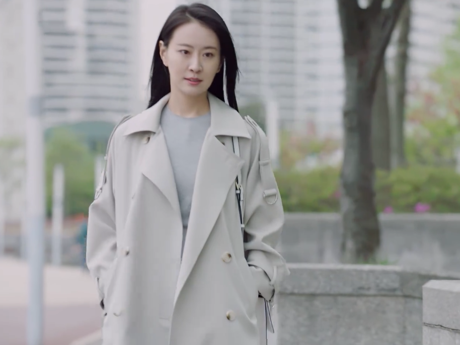 亲爱的热爱的苏澄杨紫蓝莓同款风衣外套中长款韩版宽松2019春秋新