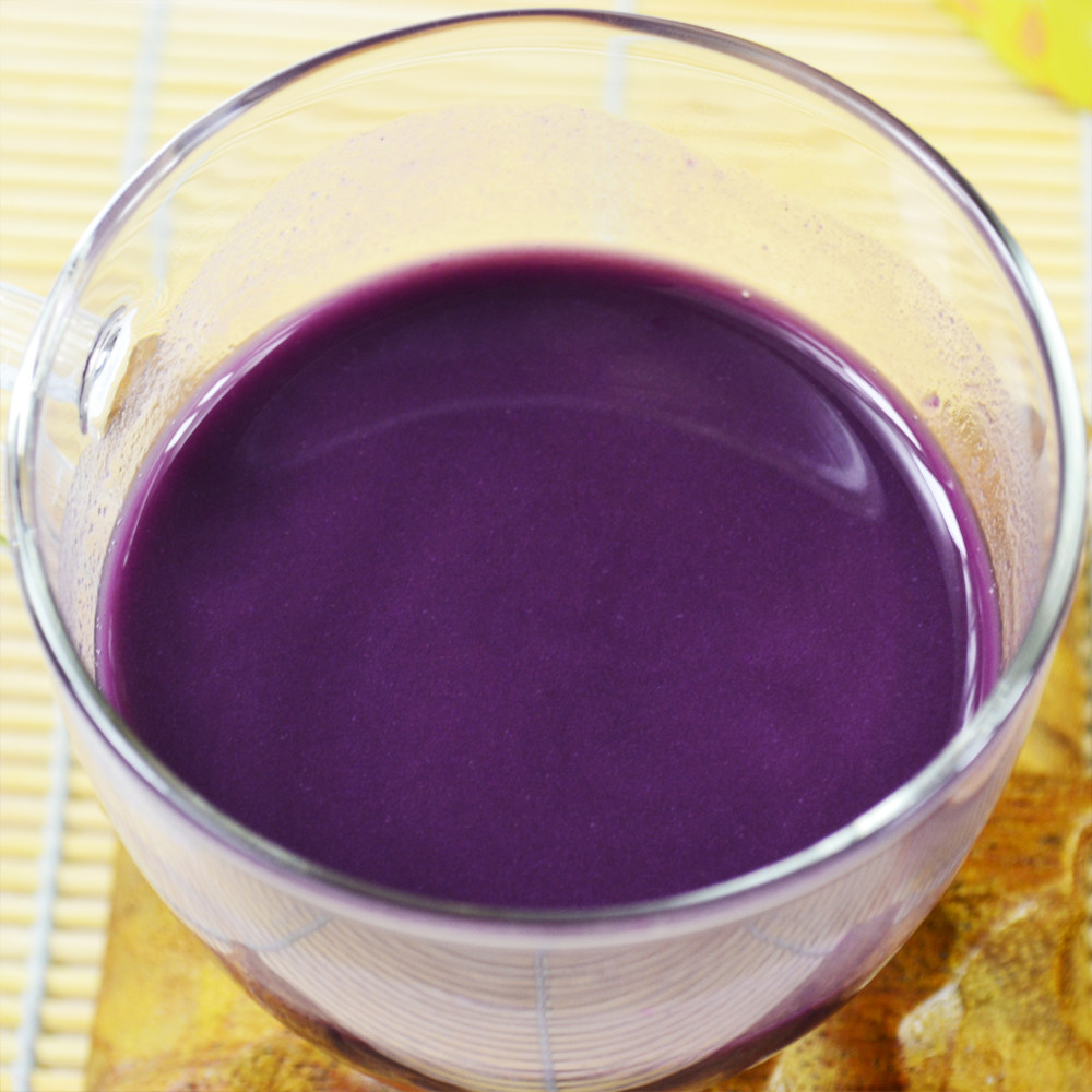 3送1纯紫薯粉天然紫薯面粉地瓜果蔬粉烘焙原料面包粉 代餐粉包邮