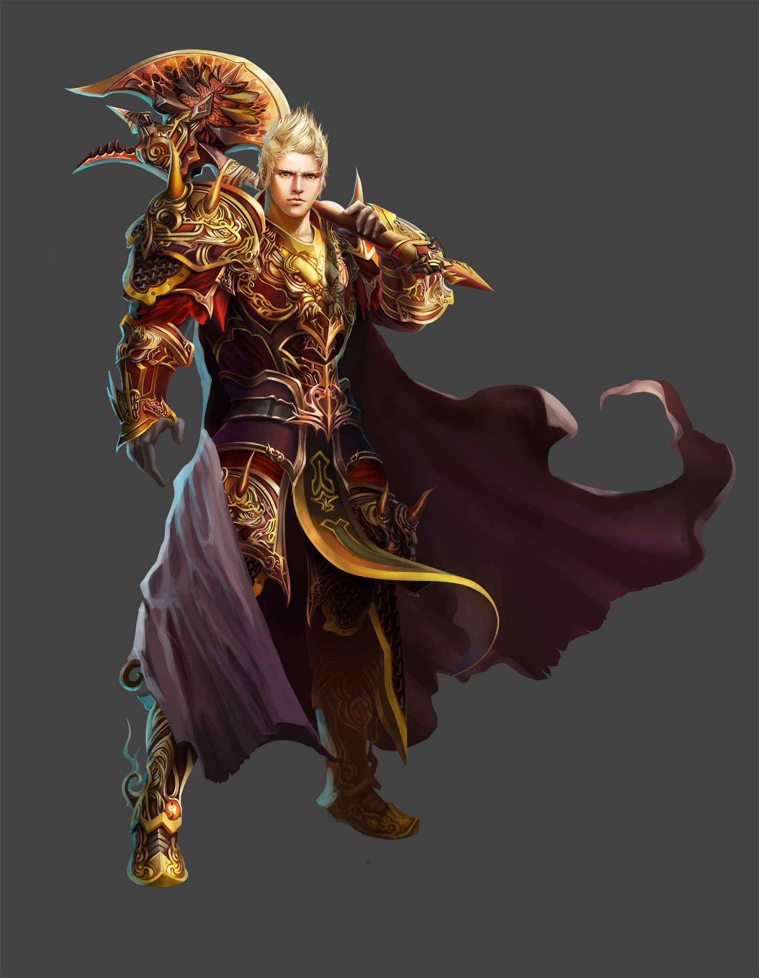 免费 烈焰 素材 - 原画插画设定图 - cg资源海 - cgziyuanhai.com