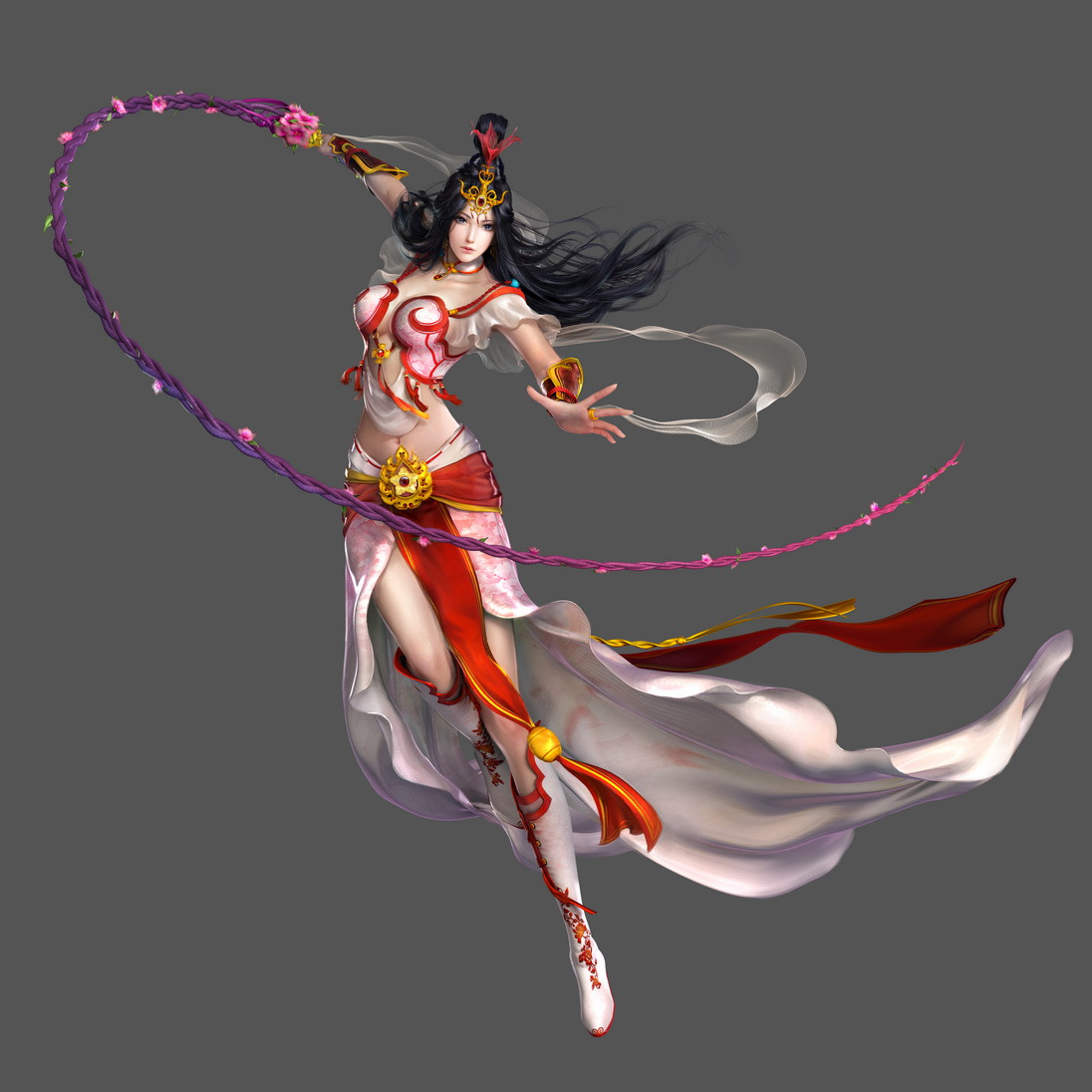 古风角色原画合集cg设定原画素材集261p游戏美术