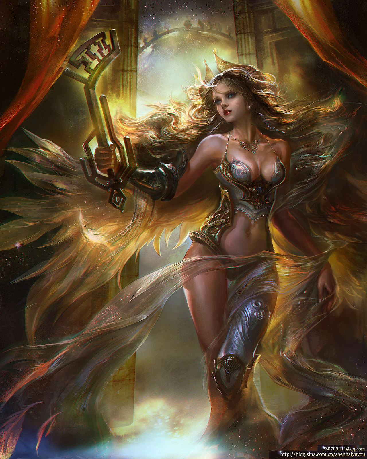 中国画师大神作品王荣荣大神原画素材设定资料238p