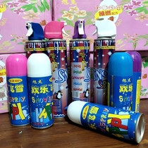 Batch Christmas Day wedding party celebration landscaping big bottle color spray ribbon snowflake flying artificial flying snowflake