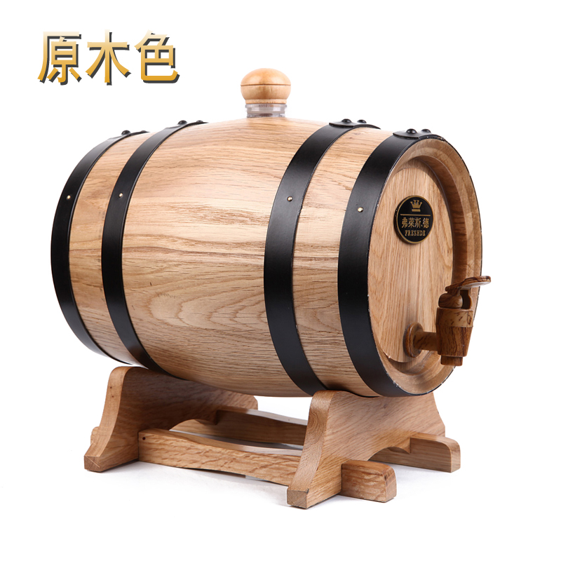 friesde 5l oak barrel wine barrel wine barrel self-brewed wine barrel no guts wine barrel oak barrel