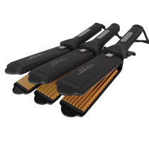 Hair straightener temperature control root clip fluffy clip professional electric splint size corn clip ceramic glaze root pad