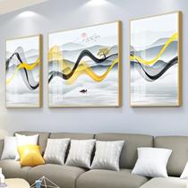 Mural painting modern simple sofa background wall hanging painting vertical back home now craft painting background wall painting restaurant