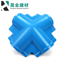 Synthetic resin accessories Four-way roof tile accessories decorative tile Plastic villa tile factory direct sales resin tile