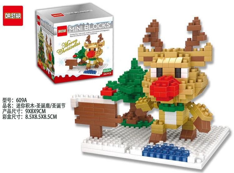 Drstar/Doctor Star Elk Bear Christmas Snowman Old Man Small