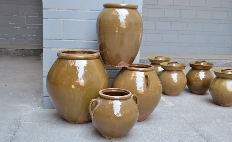 酒缸豆瓣酱送礼缸风密封罐手工陶瓷复古封酒坛米缸加厚油罐