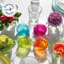 Fido Colorful Lid Small seal pot Nest Bottle Mask Bottle Jam Bottle Imported Bormioli Rocco Spot