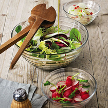 VIVA tempered glass salad bowl sweet round bowl fruit pan Italy imported Bormioli Rocco spot