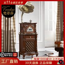 Classical phonograph old-fashioned hot-selling vinyl record player retro audio record player living room ornaments antique Big Horn