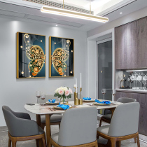 Restaurant decoration painting table modern simple hall hanging painting kitchen dining room wall decoration murals light luxury wall painting