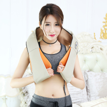 Juyue shoulder and neck massager Cervical spine and neck multi-function kneading shawl waist beating neck and shoulder heating car Household