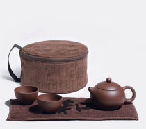 And remember Zhang Sheng 116 (portable purple sand suit) Purple Sand Tea Cup Teapot Kongfu Tea With Purple Sand Pot Suit