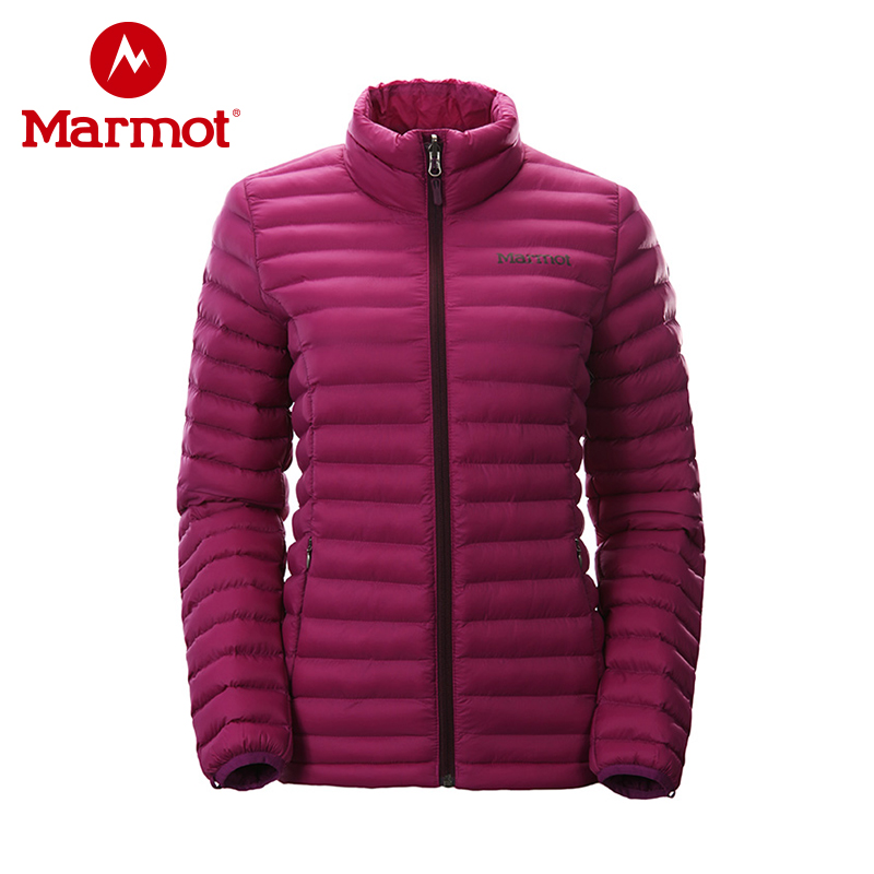 Marmot/土拨鼠秋冬新款户外休闲防风透气女士服保暖外套 