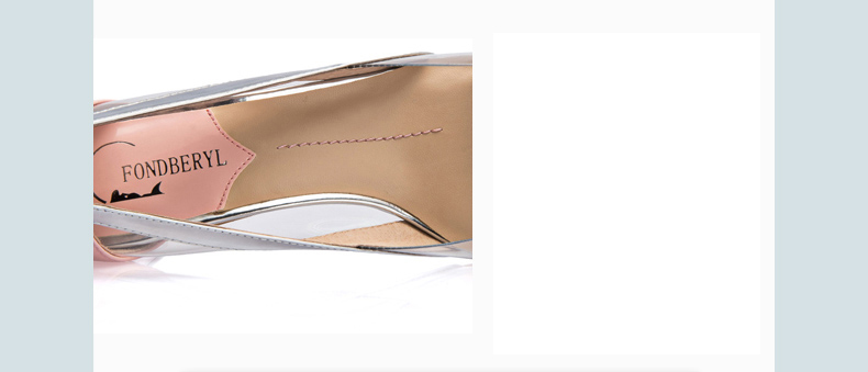 菲拉格慕與托裡伯奇鞋子哪個好 菲伯麗爾春季新款牛漆皮高跟色拼接甜美女單鞋FB51113821 菲拉格慕的鞋子