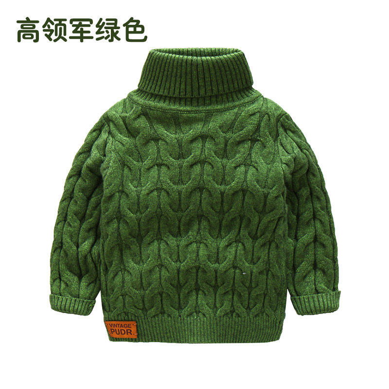 Buy Baby turtleneck sweater autumn and winter dress new boy children's