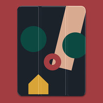 Geometric face 2020 a new 10 2 apples iPad8 plate 7 covers pro11 balloon 2018 Pen slot mini5 personality air4 3 anti-drop 10 9