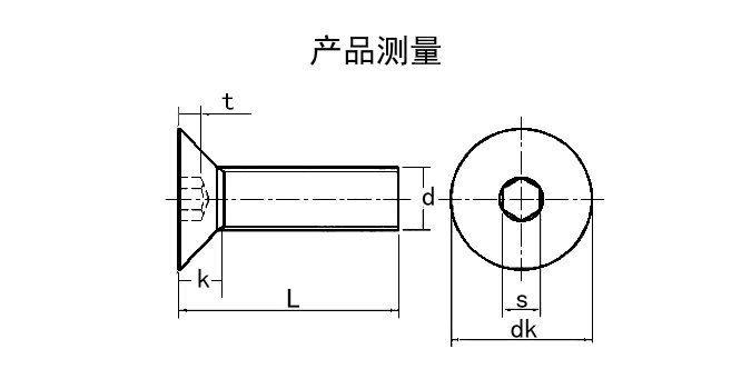 12.9级黑色高强度平头内六角螺丝沉头黑色螺栓平杯m3m4m5m6m8m10
