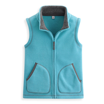 Childrens vest fleece winter jacket Joker new 2020 vest boys and girls sleeveless wear coat