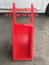 Plastic unicycle hand push single wheel balance car single wheel dump truck childrens kindergarten sensory integration training equipment toys