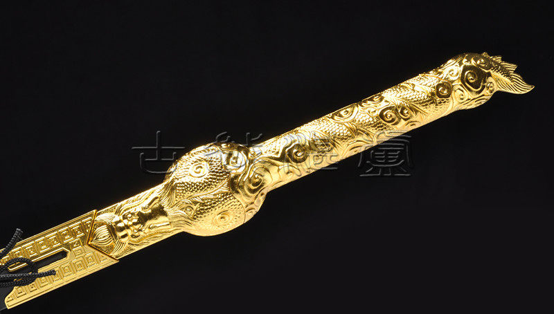 龙泉宝剑古越湛卢影视装饰剑镇宅宝剑正品七剑下天山游龙剑未开刃