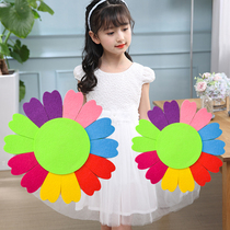 Dance props Colorful Sunflower Games Opening Ceremony Admission Sunflower Kindergarten Stage Performance Hand Flower