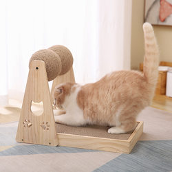 Cat climbing frame, small cat nest, cat scratching board, cat tree, one-piece cat shelf, cat scratching post, kitten toy for all seasons