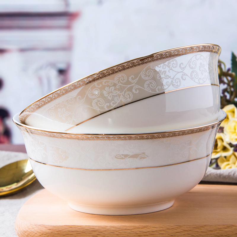 Ginger, item jingdezhen ceramic tableware Europe type style up phnom penh eat bowl dish combination dishes suit household