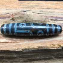 Authentic Tibetan Old Mine Xiangxiong Jiuying Shale Tianjiang Stone Full of Cinnabar Six Eyes Mosaic Tianzhu Bao Old Ancient Pearl Collection