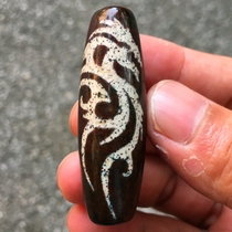 Authentic Tibet Old Mine Tianjiang Stone Xiangxiong Nine Eye Shale Full of Cinnabar Dragon Longan Tianyan Pearl Pendant Old Ancient Pearl