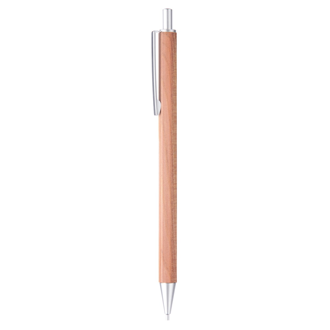 Muji MUJI wooden shaft hexagon mechanical pencil