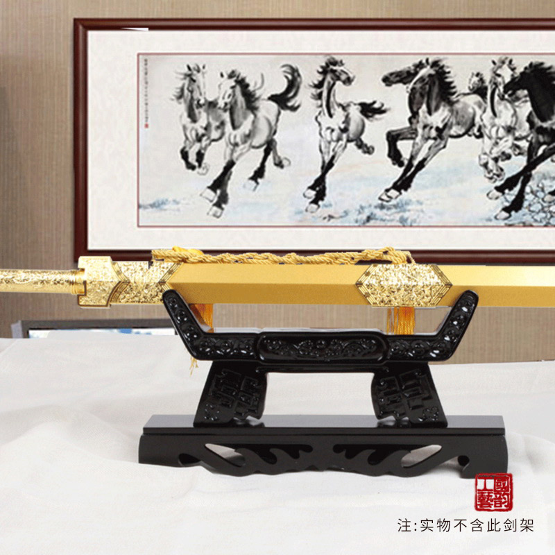 made in longquan sword long sword eight surface metal manganese steel cutting tools integrated samurai self-defense weapons not