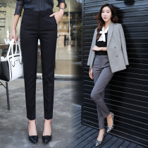 Work pants womens trousers slim fit professional womens pants slim casual suit pants all-match work pants womens trousers