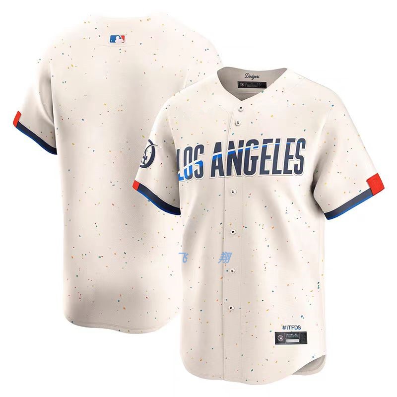 Los Angeles Dodgers Men's and Women's Embroidered Jersey