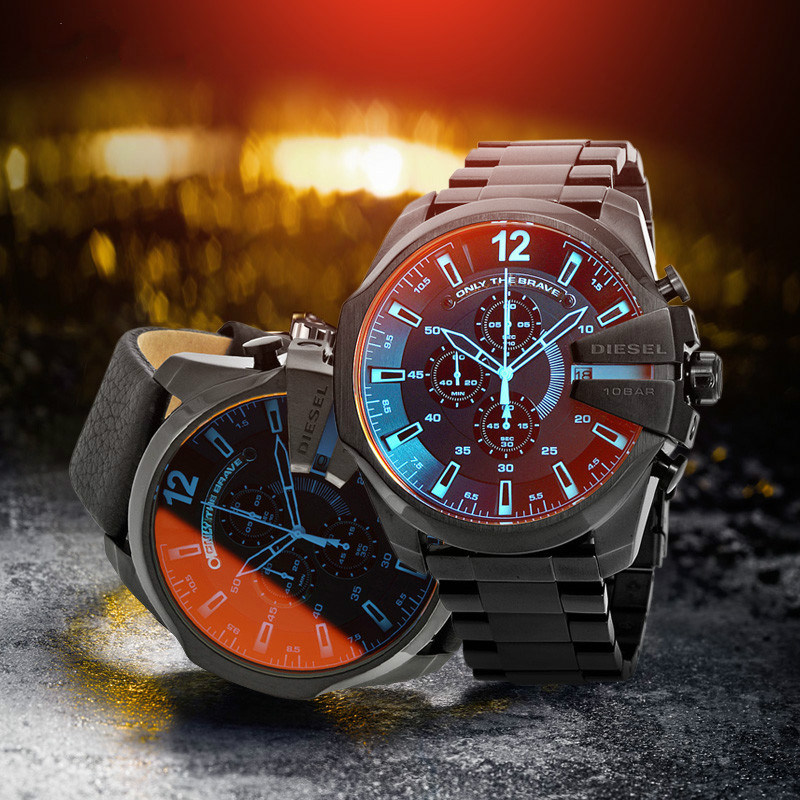 海外代购diesel迪赛 dz4318 炫酷偏光大表盘男表 手表_8折现价1592.