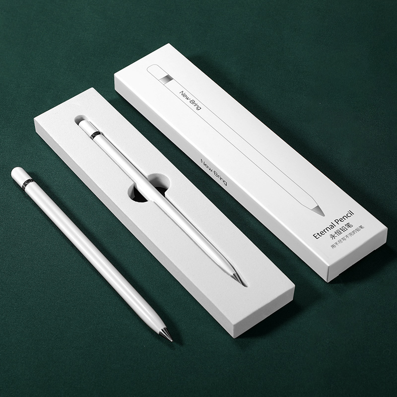 eternal pen, germany, an endless pencil, no ink, a pen that can’t be used in a lifetime, student old undead metal pen