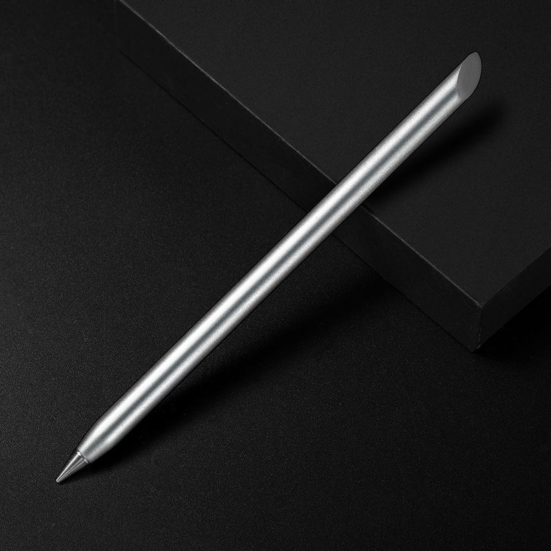 eternal pen, germany, an endless pencil, no ink, a pen that can’t be used in a lifetime, student old undead metal pen