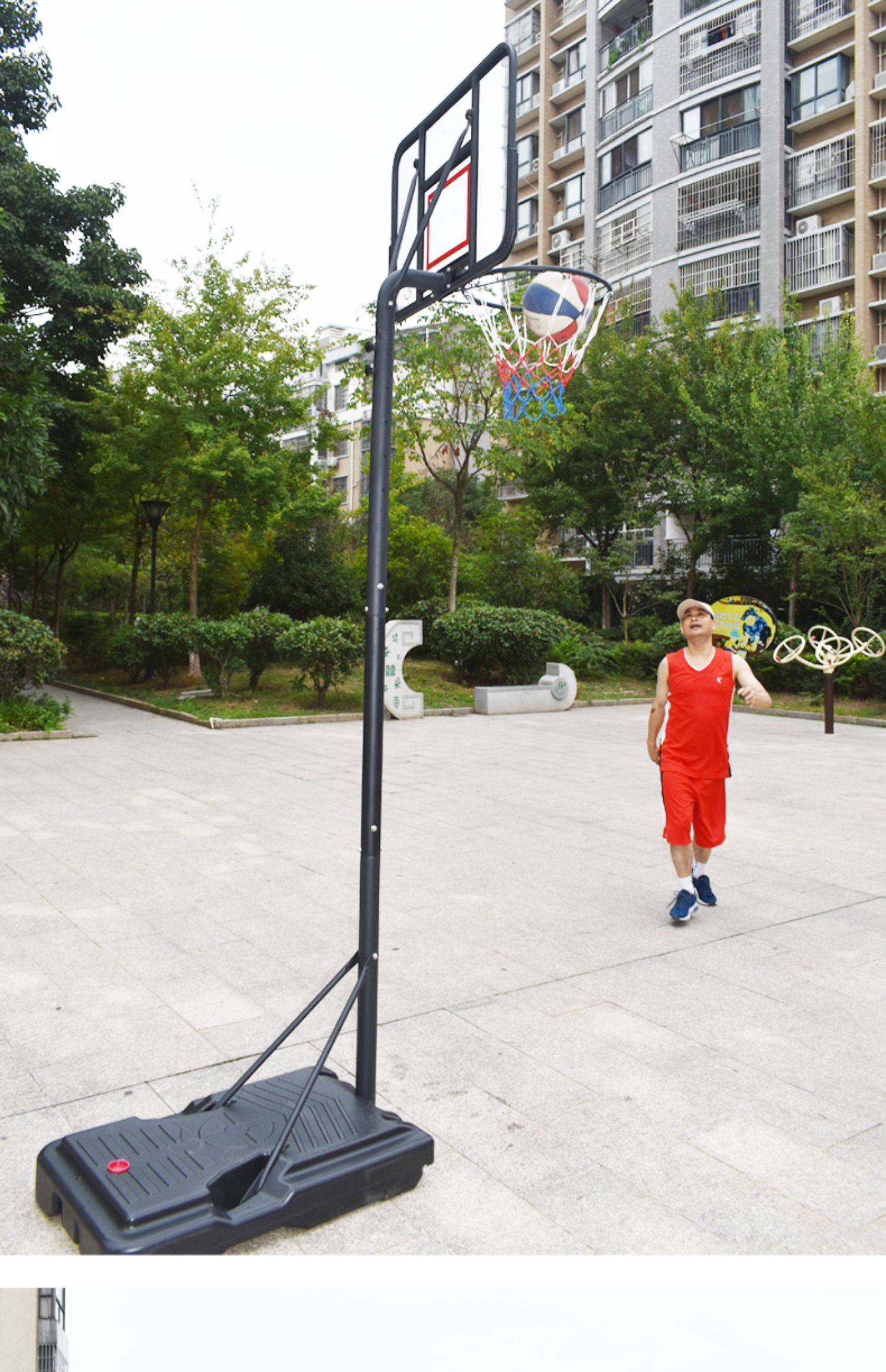 篮球架儿童可升降家用可移动篮球框蓝球框篮框户外少年投篮架篮筐