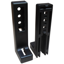 FB160-AL Industrial aluminum foot holder Adjustable holder Aluminum accessories Profile accessories