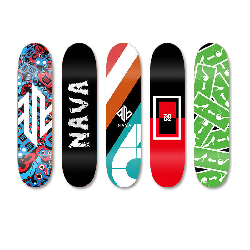 nava滑板专业板滑板初学者儿童男女生成人青少年四轮双翘滑板车