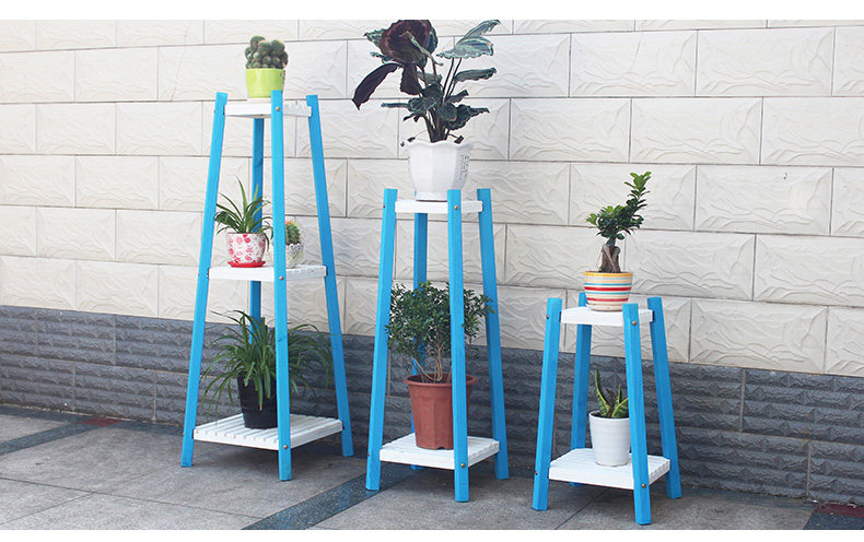 室内立式实木花艺花架绿萝落地式吊兰花架子阳台花盆架木制房间