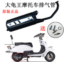 Big Turtle King Motorcycle Parts Big Turtle King Exhaust Pipe Big Turtle King 125 Scooter Exhaust Pipe Original Quality
