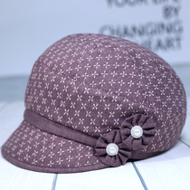 Spring and autumn days elderly hat female autumn middle-aged thin mother cloth old grandma cap elderly cap