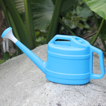 Thickened sprinkler Household watering watering pot Long mouth shower pot with cover Plastic large watering pot Gardening watering pot