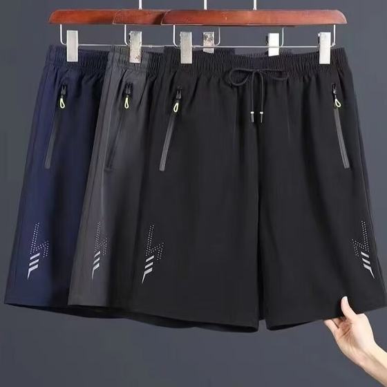 Adding fat and enlarged men's ice silk shorts for summer new thin quick-drying casual five-point pants for men loose large size zipper
Adding fat and enlarged men's ice silk shorts for summer new thin quick-drying casual five-point pants for men loose large size zipper