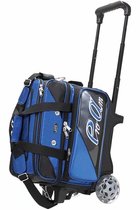 Xinrui bowling supplies ABS brand professional bowling double ball trolley bag 2-ball cart
