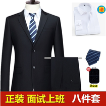 Suits Mens Professional Business Workwear Marriage College Students Interview Dressed Workwear Work Suits