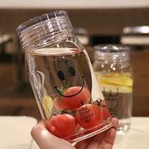 ins Net red water cup simple glass literary girl heart Cup Milk Cup Office business Cup portable tea cup