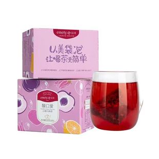 以美养生茶 酸口爱酸梅汤原料茶包免煮老北京山楂乌梅干桂花茶